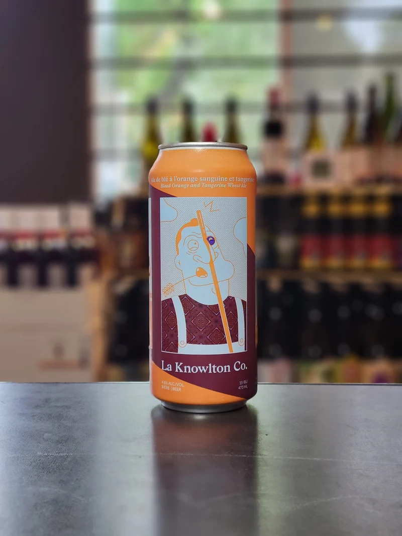 Ale de blé à l’orange sanguine et tangerine