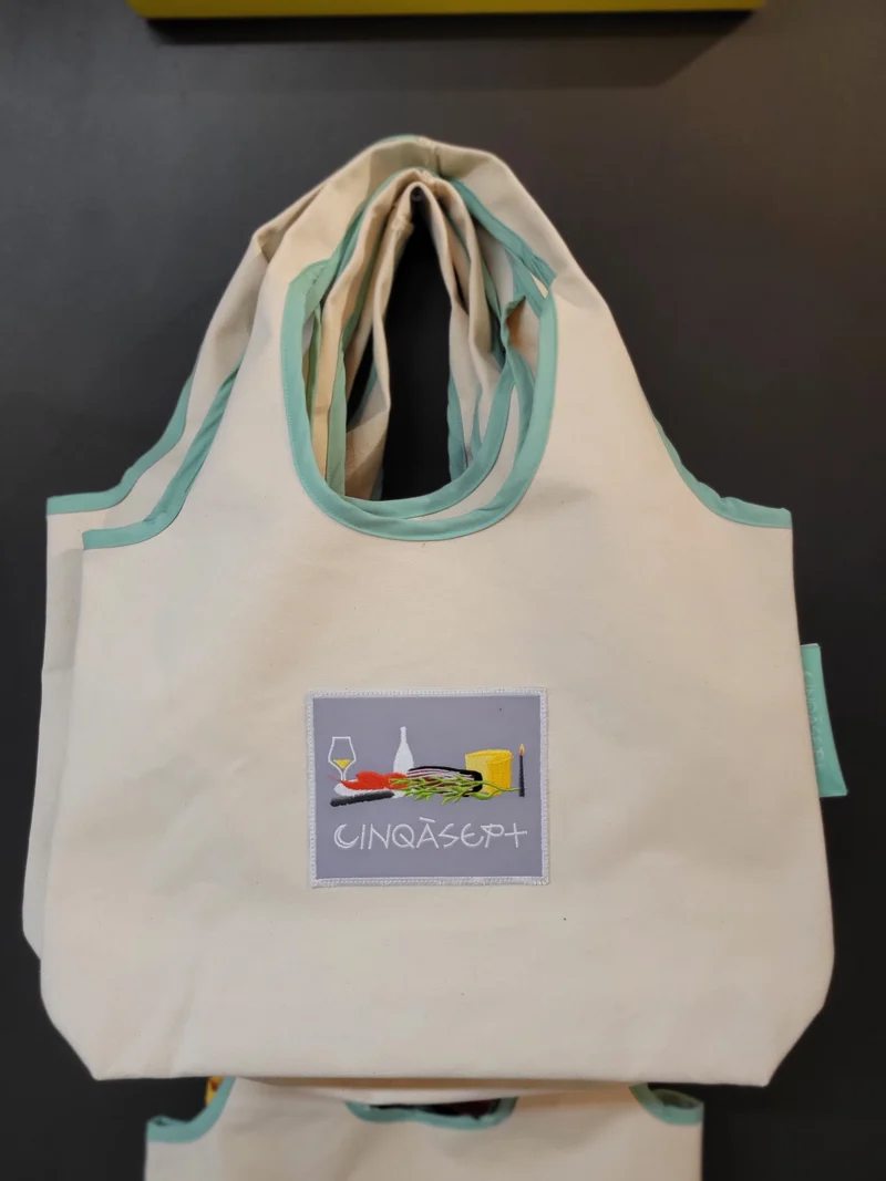 Sac Shopper brodé Cinqàsept