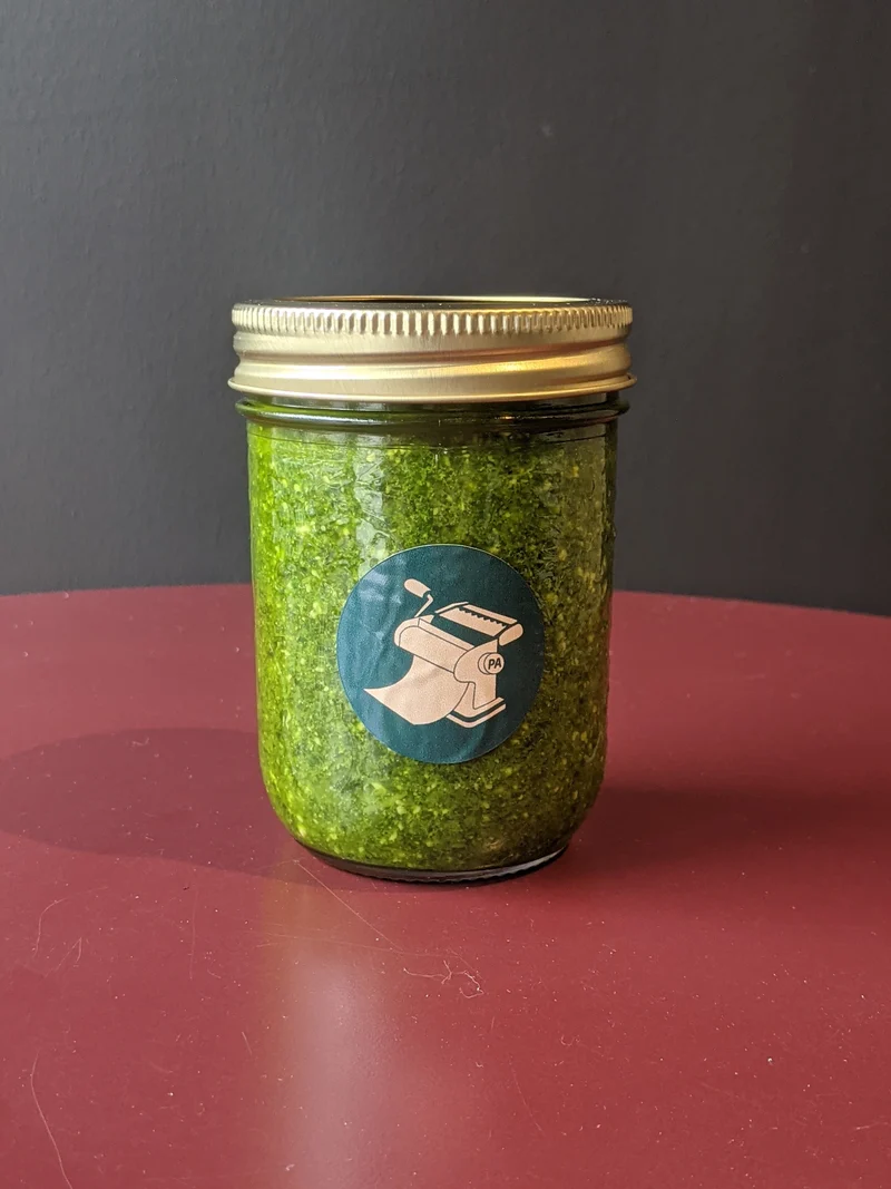 Pesto de basilic et roquette