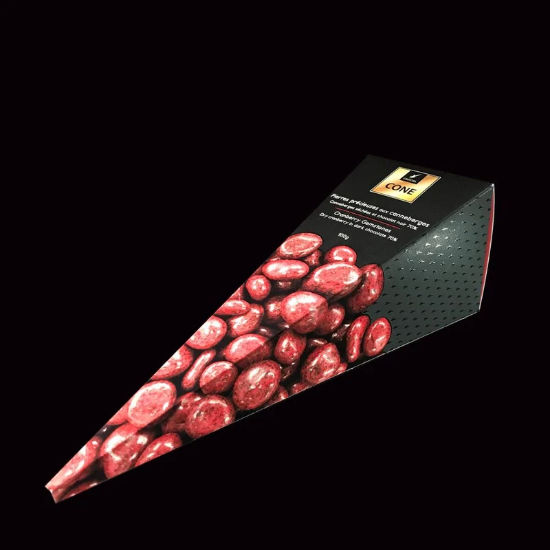 Canneberges séchées et chocolat noir 70%