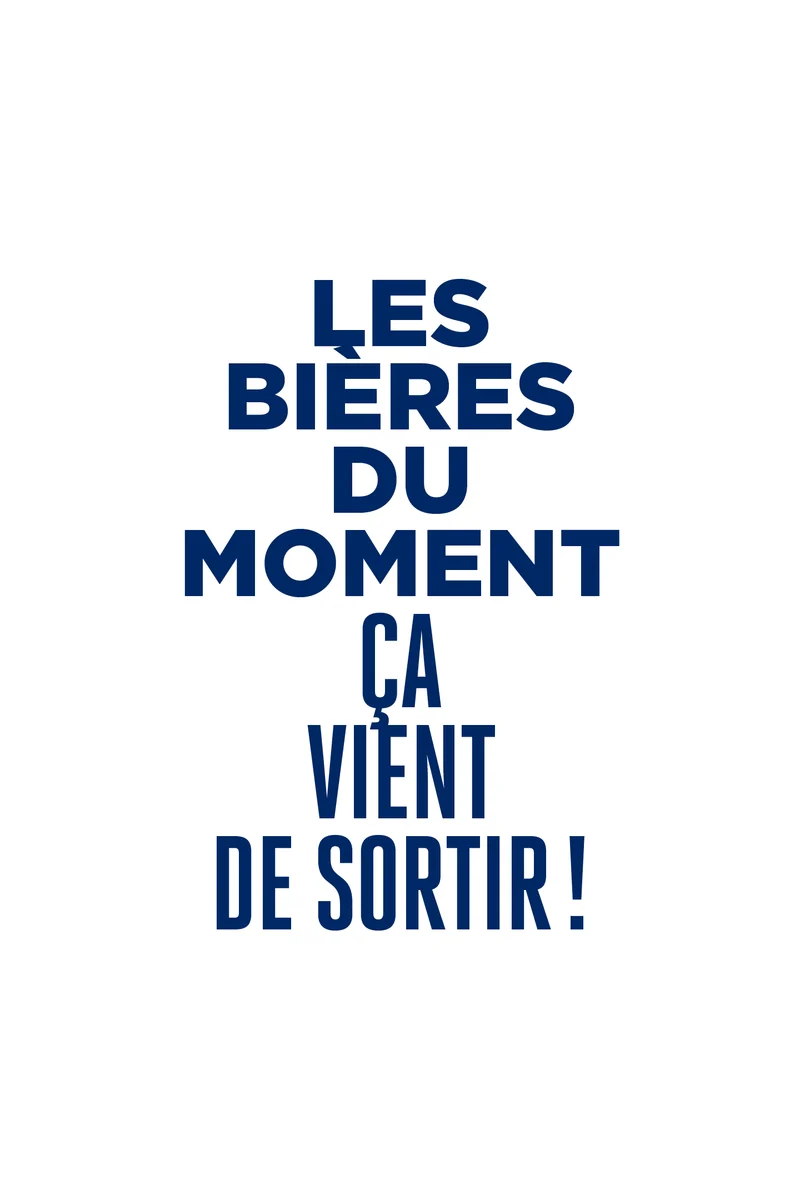 Les bières du moment, coffret 12x33cl