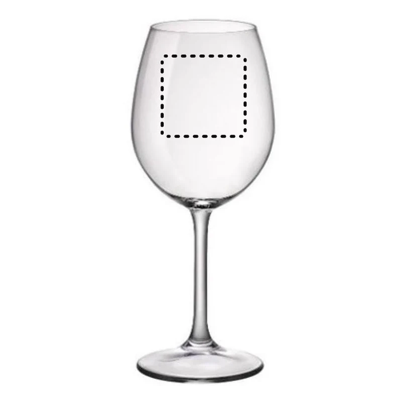 Verre à vin ballon avec votre texte ou logo gravé