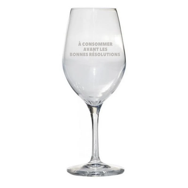 Verre à vin personnalisé Élégance 35cL