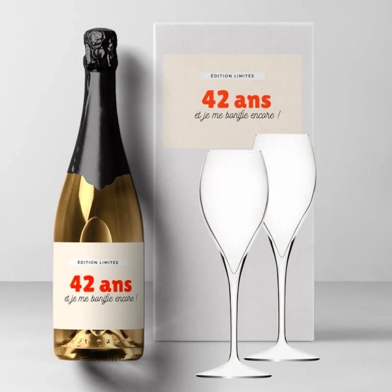 Champagne je me bonifie encore avec âge (avec ou sans flûtes)