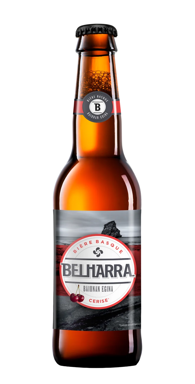BELHARRA Cerise - Carton de 24 bouteilles 33 cl