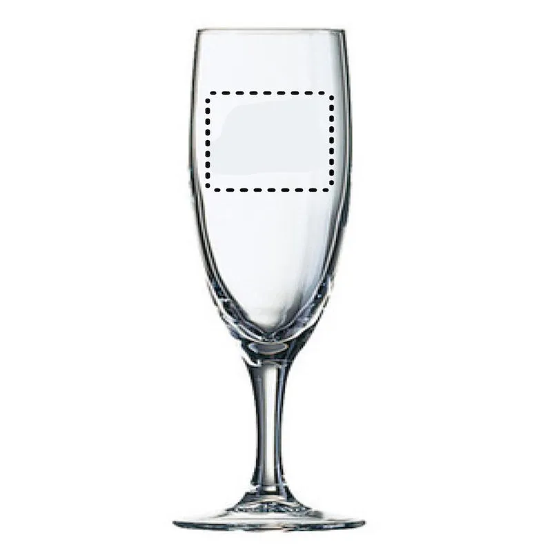 Petite flûte champagne personnalisée 13cL