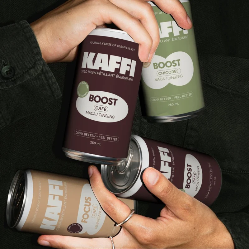Boisson énergisante FOCUS CAFÉ : Ashwagandha & Reishi - Drink Kaffi