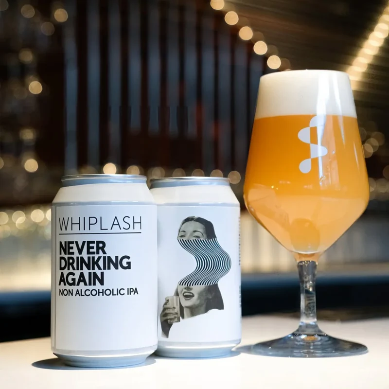 Bière Hazy IPA Never Drinking Again Whiplash