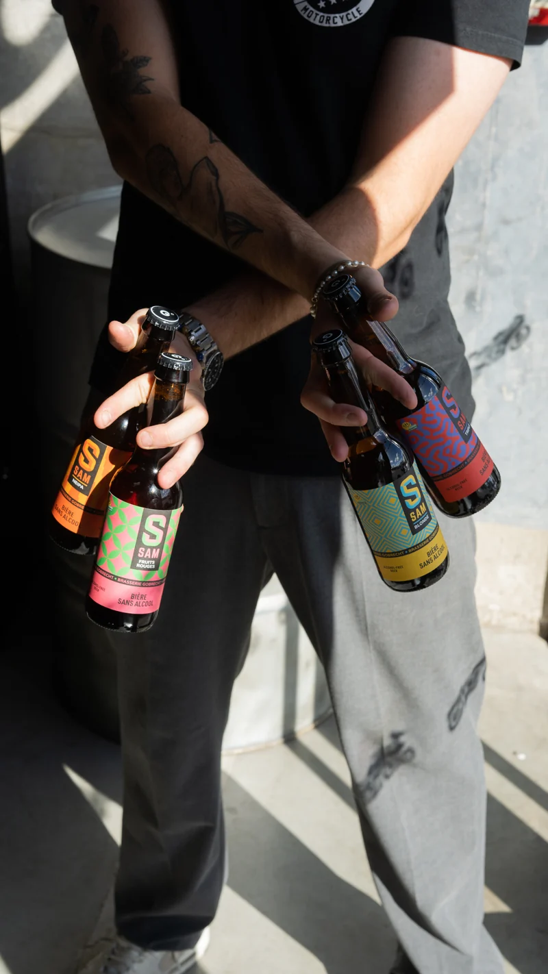 Bière SAM NEIPA sans alcool 0,5% - bouteille 75 cl