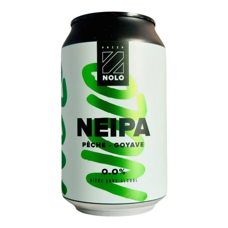 Bière PRIZM NOLO Pêche / Goyave sans alcool 0,0%
