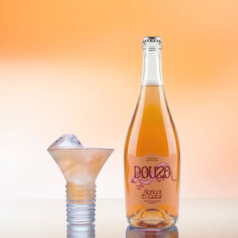 Douze Abricot & Zaatar sans alcool & sans sucre ajouté - 75 cl