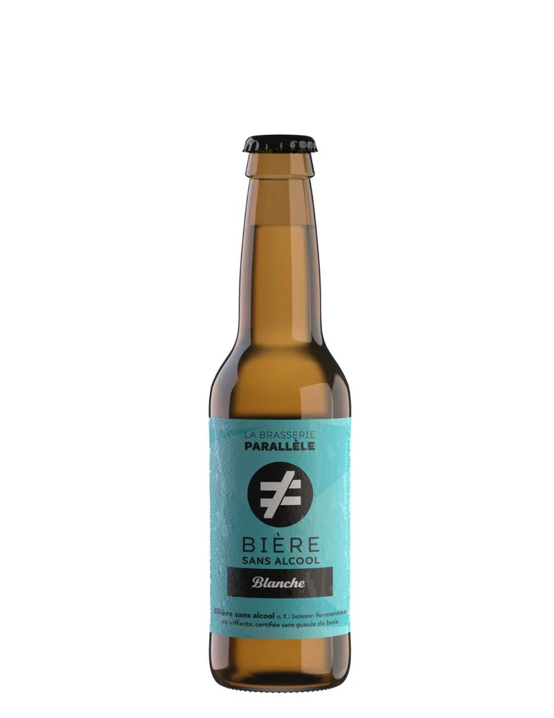 Bière blanche La Brasserie Parallèle 0,3% Bio