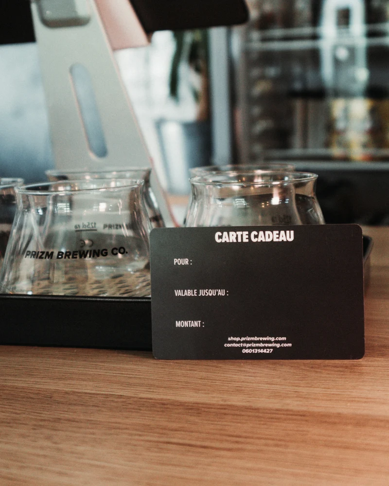 Carte-cadeau Prizm Brewing co.