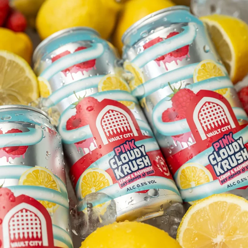 Bière Pink Cloudy Krush Vault City