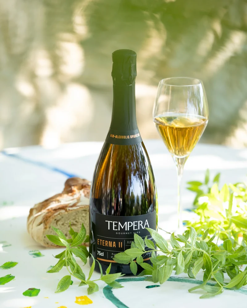 ETERNA II, le pétillant original sans alcool - Boisson gastronomique effervescente sans alcool de Tempera