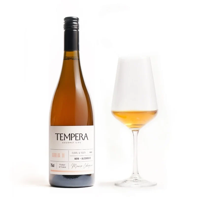 ARIA II, la boisson zestée sans alcool - Boisson gastronomique sans alcool de Tempera