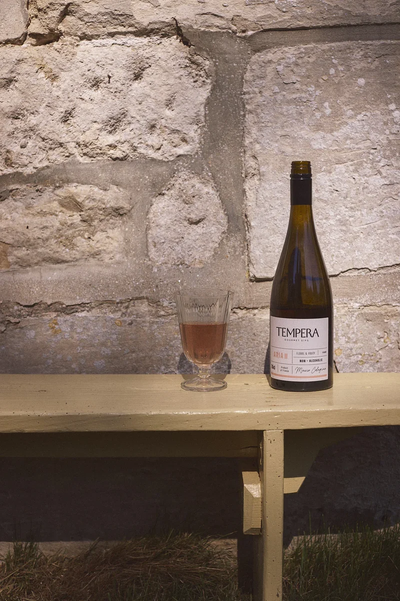 ARIA II, la boisson zestée sans alcool - Boisson gastronomique sans alcool de Tempera