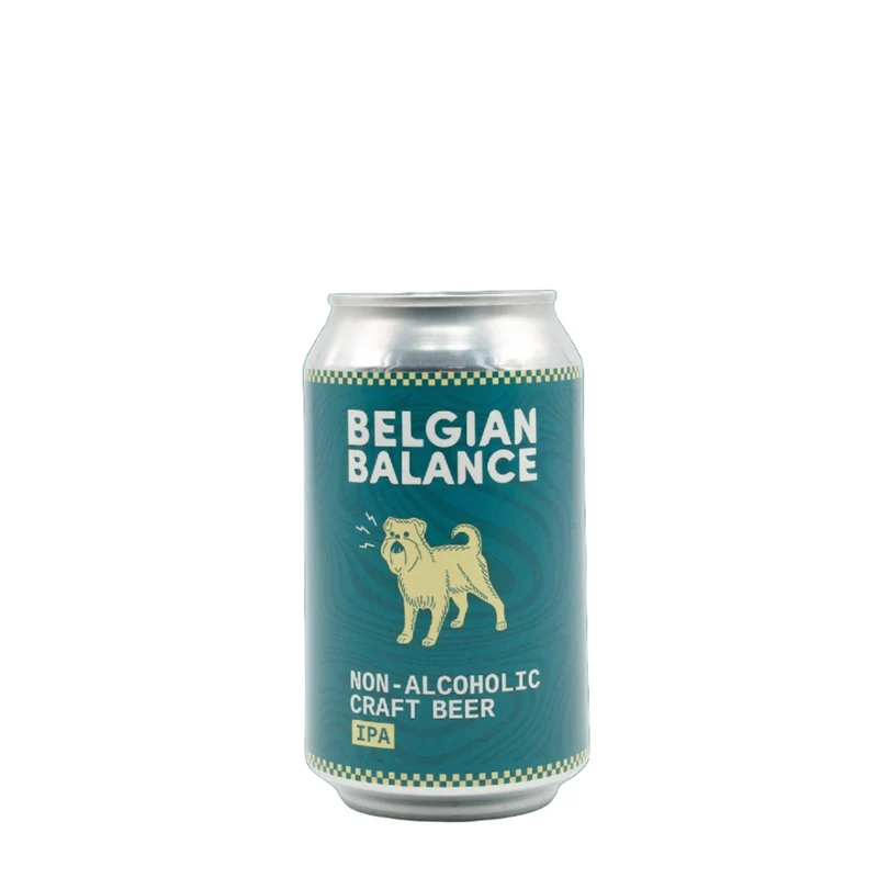 Belgian Balance - Non Alcoholic IPA - Brasserie Beerstorming X Belgian Balance