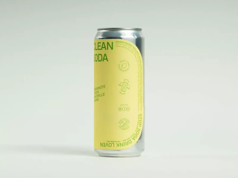 LOVEN CLEAN SODA Citron, Bergamote, Pomme & Camomille