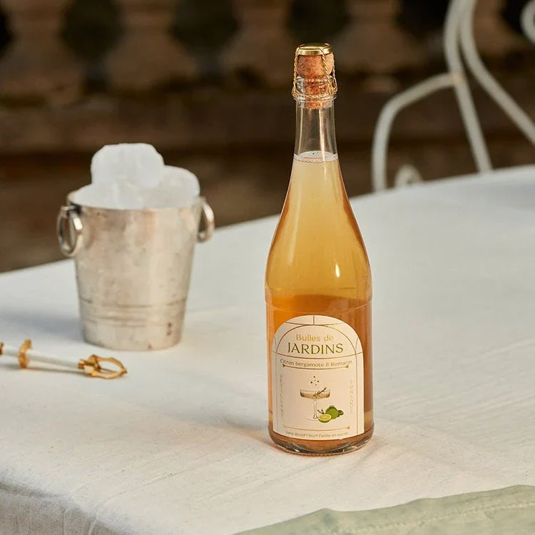 Bulles de Citron Bergamote & Romarin Jardins - 75 cl