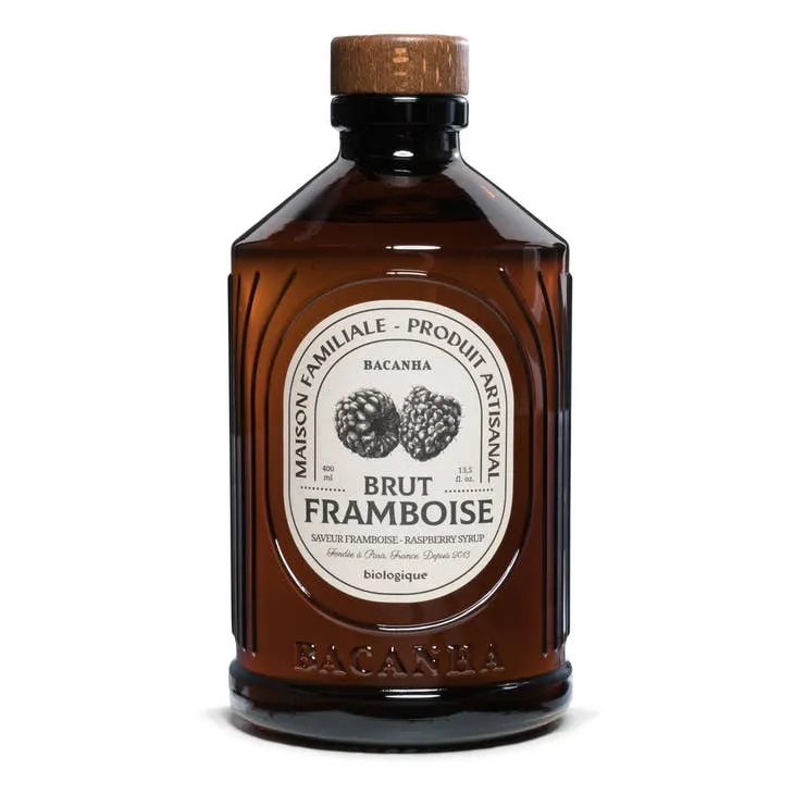 Sirop Framboise Brut Biologique - Bacanha