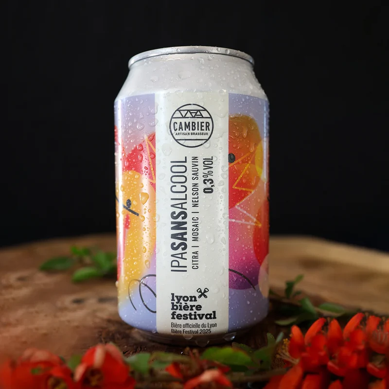 Bière Cambier IPA sans alcool 0,3%