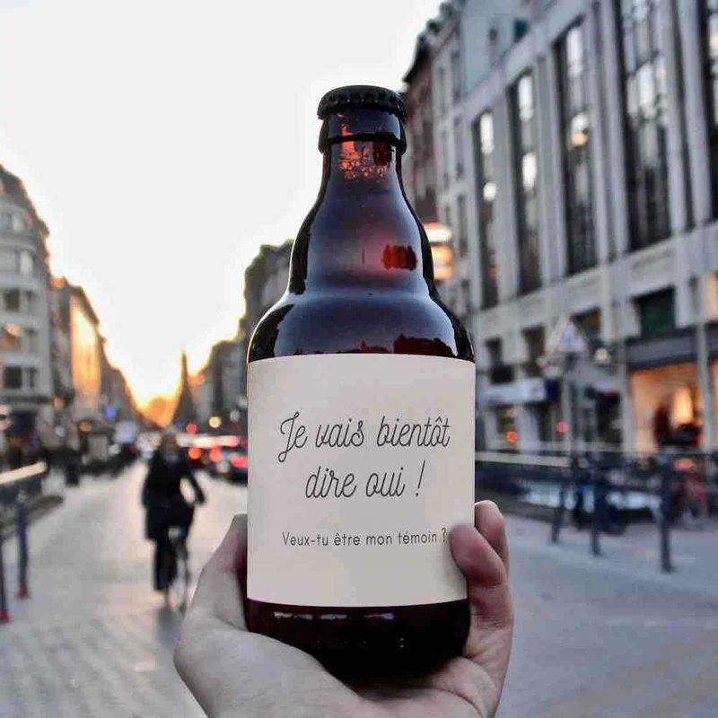 Bière je vais dire OUI - mariage femme
