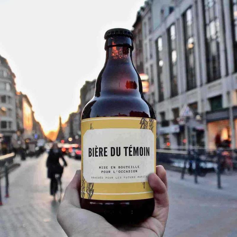 Coffret de bières personnalisées : Bière du témoin