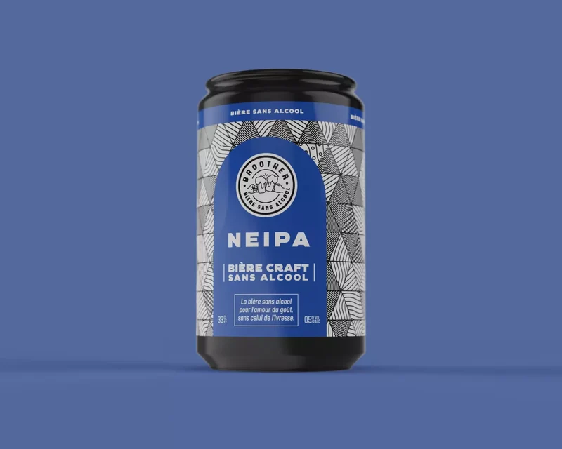 Bière NEIPA artisanale Broother 0,5%