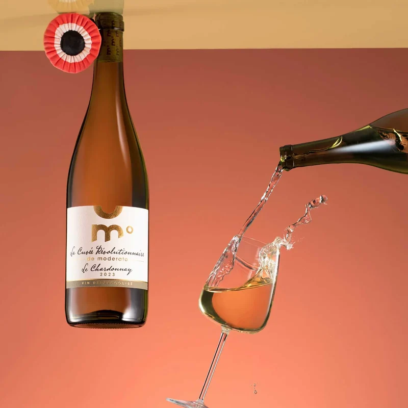 Vin Blanc sans alcool Chardonnay - Cuvée Révolutionnaire Edition Limitée 0,5%