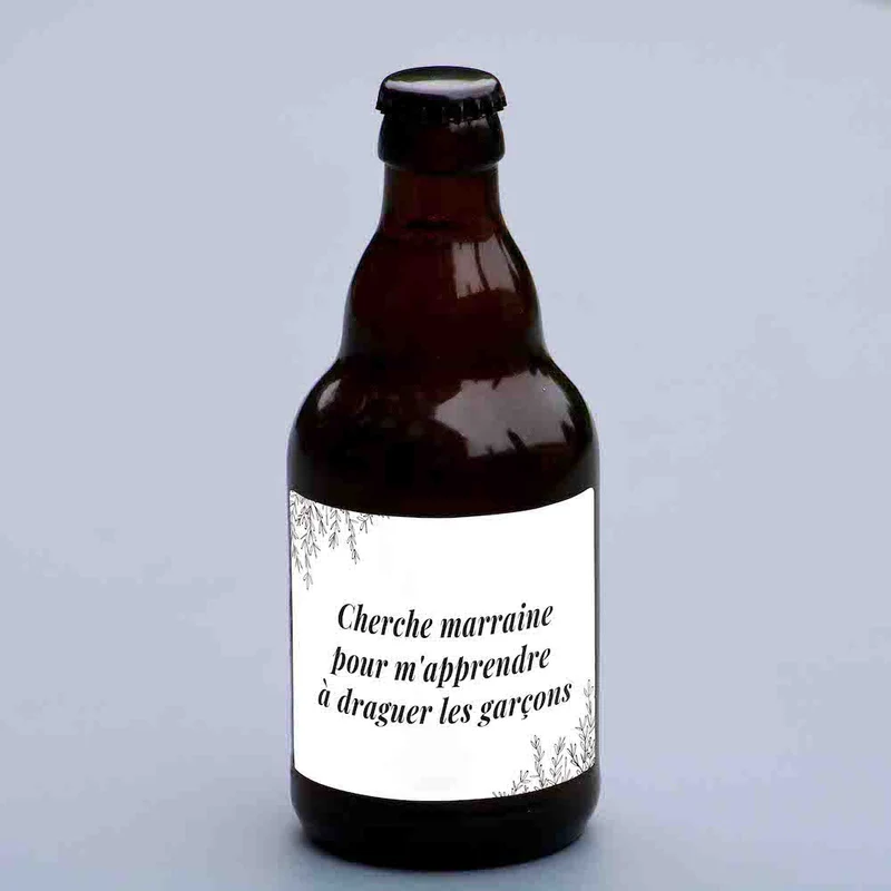 Bière demande marraine pour draguer les garçons