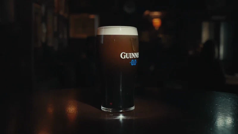 Bière brune Guinness Draught 0,0%