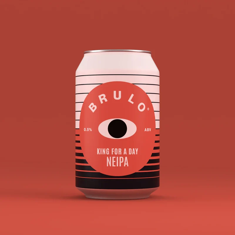 Bière Brulo King for a Day NEIPA 0,5% sans alcool