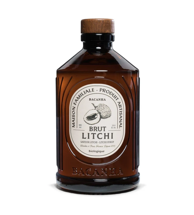 Sirop de Litchi Brut Biologique - Bacanha