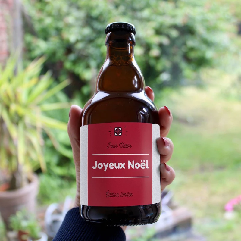 Bière joyeux noël Édition Limitée