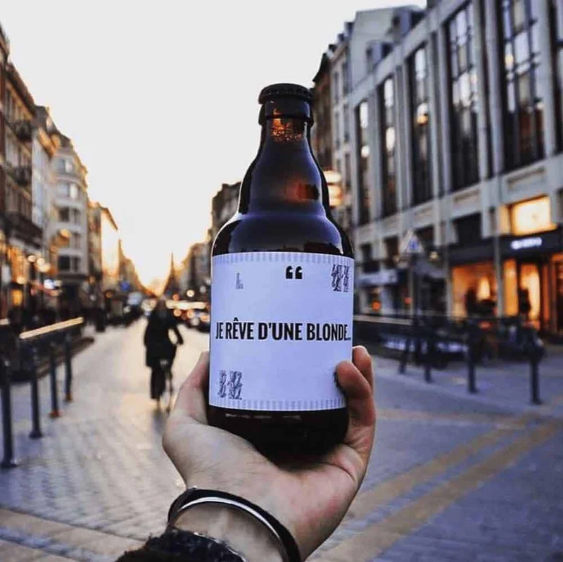 Bière je rêve d'une blonde