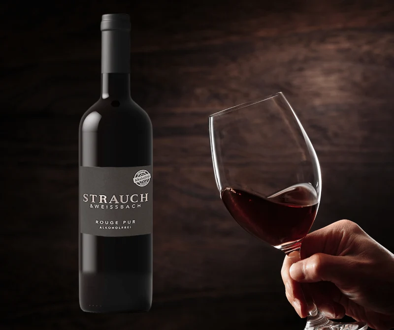 Strauch vin rouge 0.5% sans alcool