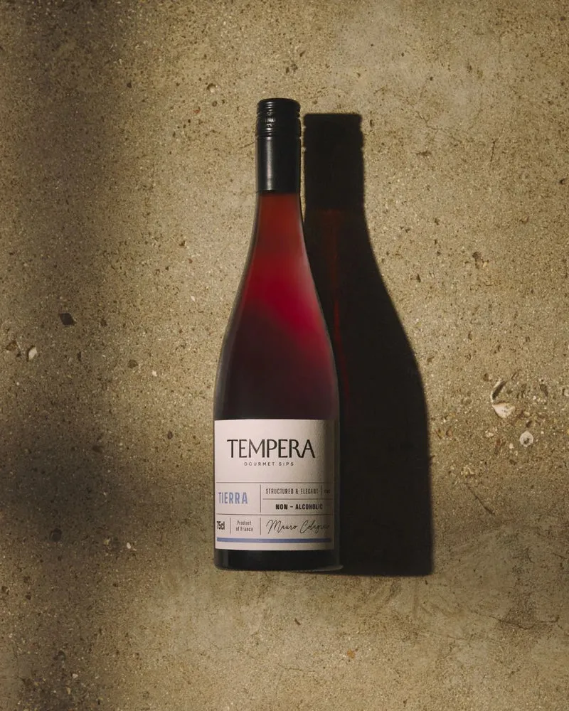 TIERRA, boisson végétale sans alcool - Boisson gastronomique sans alcool de Tempera