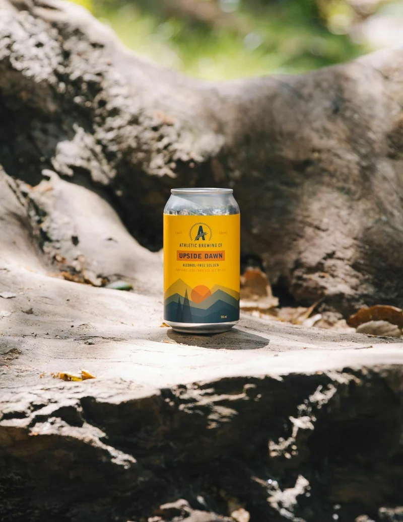 Bière Athletic Brewing Upside Dawn sans alcool 0,5%
