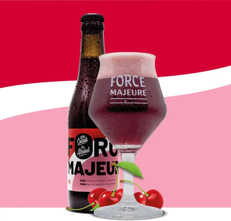 Collection 5 bières sans alcool Force Majeure