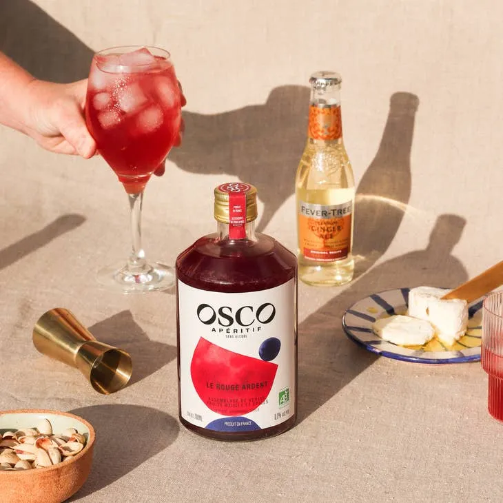 OSCO Le Rouge Ardent Bio 0,0% sans alcool