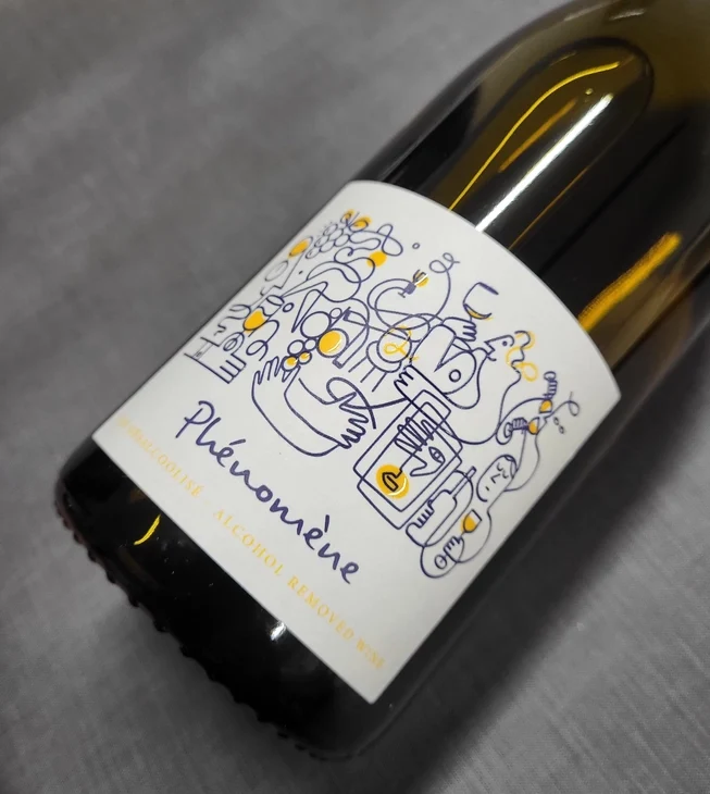 Vin blanc sans alcool 0,4% Phénomène