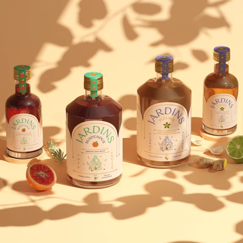 Jardins Fleuris - Fleurs de sureau & Bergamote - 70 cl