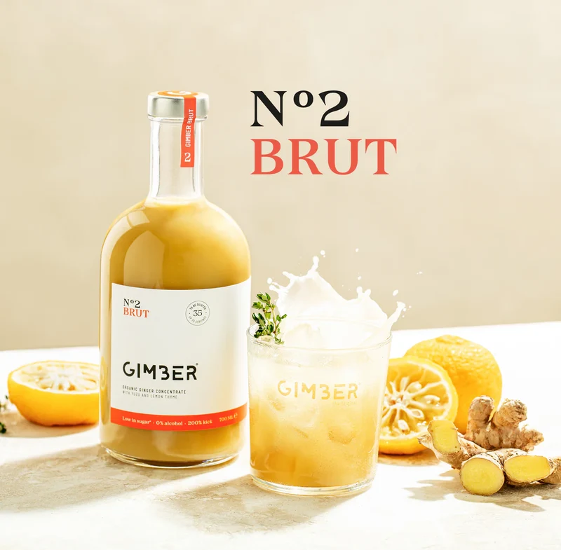 Gimber N°2 Brut BIO 700 ml sans alcool