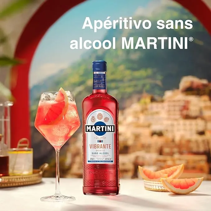 Apéritif Martini Vibrante 0,5% sans alcool