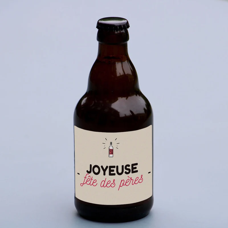 Bière joyeuse fête des pères