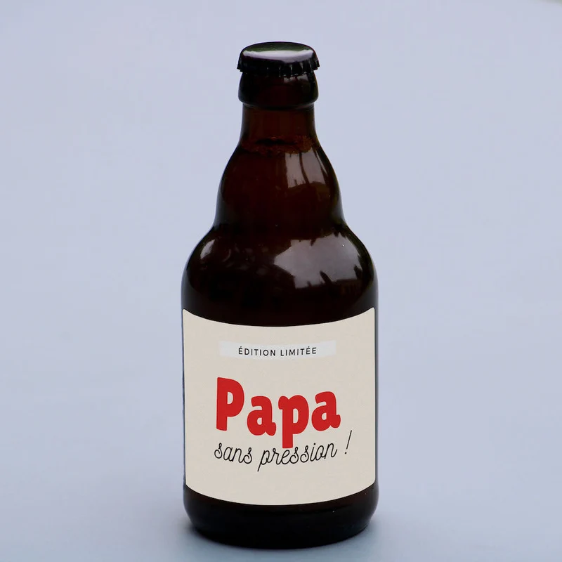Bière papa sans pression