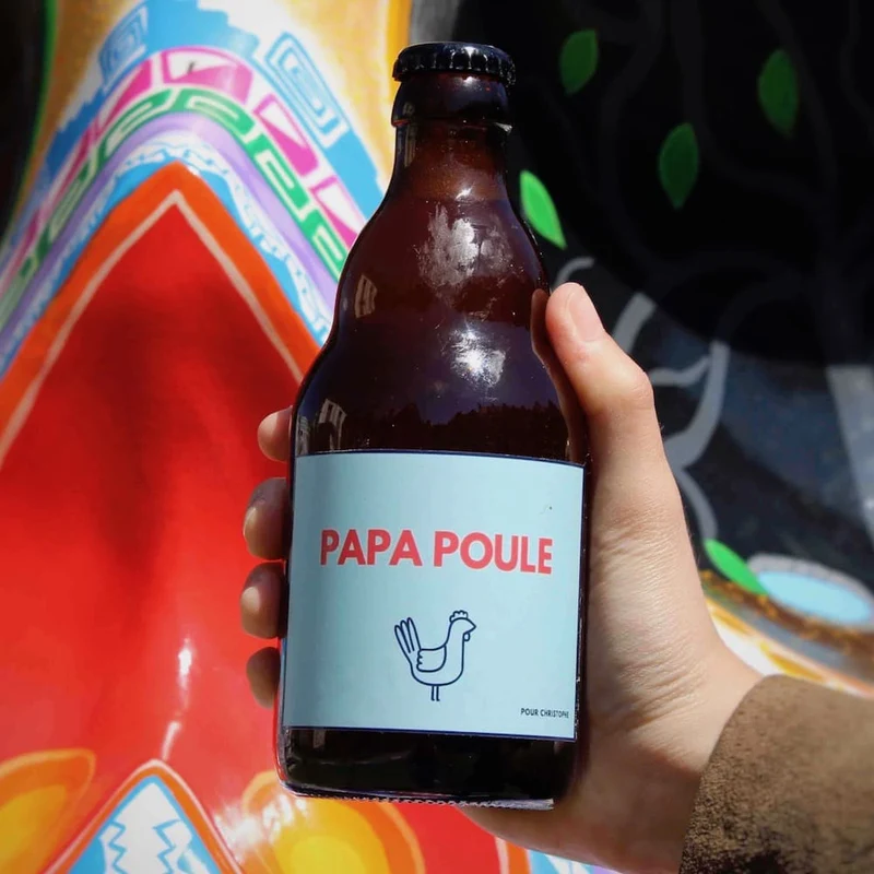 Bière papa Poule