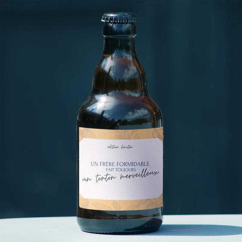 Cadeau annonce grossesse - Bière un frère formidable
