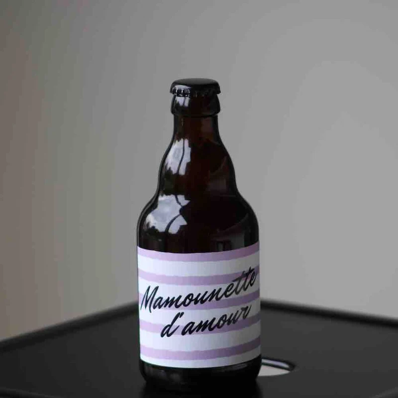 Bière cadeau anniversaire femme : mamounette d'amour